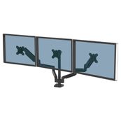 Fellowes Platinum Series Triple Arm - Bras porte écran triple à pince - noir