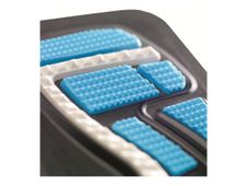 Fellowes Energizer - repose-pied - gris, bleu, Charbon