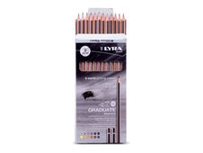 Lyra Graduate Graphite - Crayon graphite - 4B - 3.8 mm