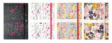 Agenda à élastique Oxford Flowers - 1 semaine sur 2 pages - 10 x 15 cm - disponible dans différents modèles - Hamelin