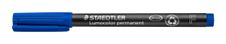 STAEDTLER LUMOCOLOR 318 - Marqueur permanent - pointe fine - bleu