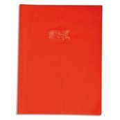 Calligraphe - Protège cahier sans rabat - A4 (21x29,7 cm) - grain losange - rouge
