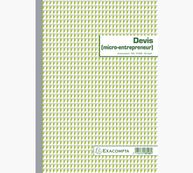 Exacompta - Manifold Carnet de devis pour micro-entrepreneurs - 50 dupli - A4