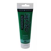 Daler-Rowney Graduate - Peinture acrylique - 120 ml - vert émeraude
