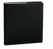 Agenda Toscana Executif avec répertoire - 1 semaine sur 2 pages - 16 x 16 cm - noir - Quo Vadis