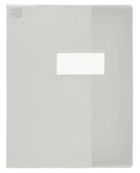 Oxford Strong Line - Protège cahier sans rabat - 17 x 22 cm - incolore translucide
