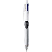 BIC 4 Couleurs - Stylo à bille 3 couleurs + 1 crayon HB avec gomme