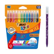 BIC Kids Couleur - 12 Feutres format spécial