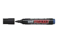 UNI PROCKEY PM - Marqueur permanent - pointe ogive - bleu