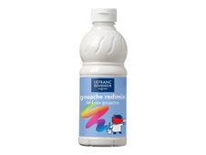 Lefranc Bourgeois Enfants Redimix - peinture - gouache - blanc - 500 ml