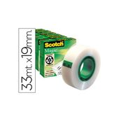 Scotch Magic - Pack de 6 Rubans adhésifs - 19 mm x 33 m 