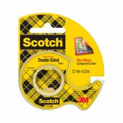 Scotch - Ruban adhésif - 12 mm x 6,3 m - double face