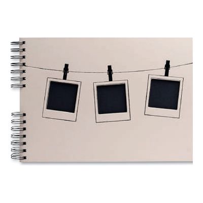 3130630168256-Exacompta Instants - Album photo spiralé - 50 pages - 32 x 22 cm - rose-Avant-0