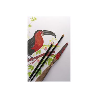 3329680965377-Clairefontaine Paint ON - bloc encollé - A4 - 40 feuilles-Avant-1