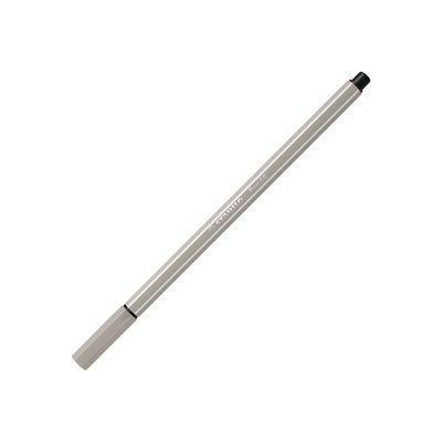 4006381578721-STABILO Pen 68 - Feutre pointe moyenne - gris perle-Angle gauche-0