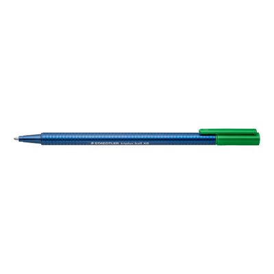 4007817438541-STAEDTLER triplus ball 437 - Stylo à bille - vert-Angle gauche-0