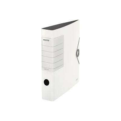 4002432110858-Leitz 180° Solid - Classeur à levier - Dos 65 mm - A4 - pour 350 feuilles - blanc-Avant-0