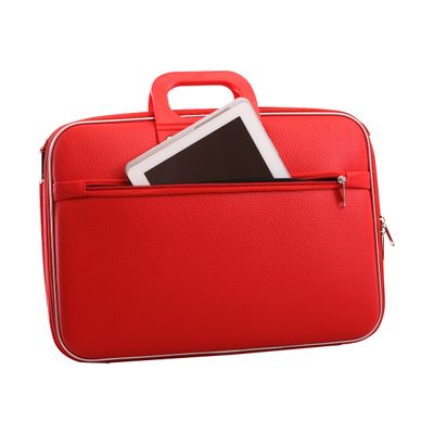 8051406337247-Bombata Business Nylon - Sacoche pour ordinateur portable 15,6" - rouge-Avant-0