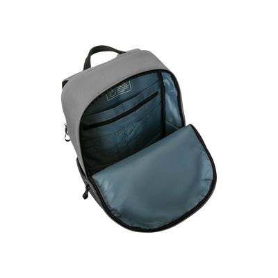 5051794040555-Targus Commuter Sagano EcoSmart - Sac à dos pour ordinateur portable 15,6" - noir/gris-Angle gauche-14