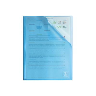 3045050198854-Oxford 2nd Life - Porte vues - 80 vues - A4 - disponible dans différentes couleurs-Avant-2