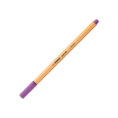 4006381574549-STABILO point 88 - Feutre fin - 0.4 mm - lie-de-vin-Angle gauche-0