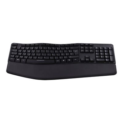 3303170110508-T'nB - clavier filaire ergonomique - Azerty - noir-Avant-1