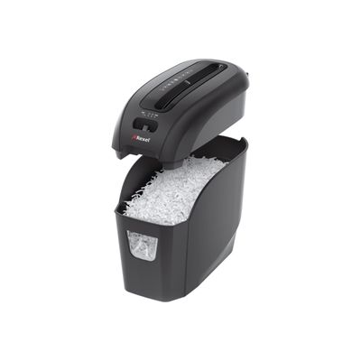 5028252388078-Rexel Prostyle+ 5 - destructeur de documents coupe croisée - 5 feuilles - Corbeille 7,5 lit-Angle droit-0
