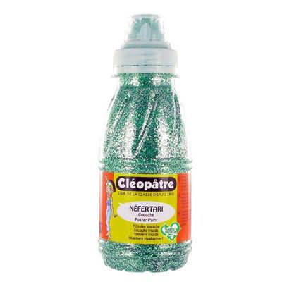 3134725003576-Cléopâtre NÉFERTARI - Peinture gouache - vert emeraude - 250 ml--0
