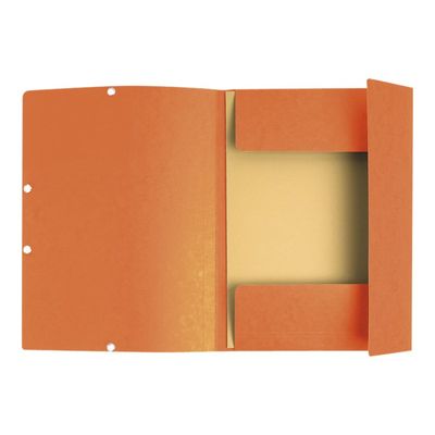 3130630555049-Exacompta Nature Future - Chemise à 3 rabats - A4 - pour 250 feuilles - orange-Avant-1