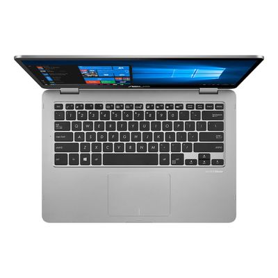 0404051386326-ASUS VivoBook Flip 14 TP401MA EC470XA - Pc portable 14" - Pentium Silver N5030 - 4 Go RAM - 128 Go-Avant-1