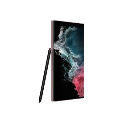 8806092879249-Samsung Galaxy S22 Ultra - Smartphone - 5G - 12/256 Go - bordeaux-Angle gauche-2