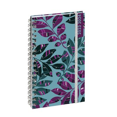 3660942076029-Agenda Lady Color Design - 1 semaine sur 2 pages - 9 x 16 cm - disponible dans différentes couleurs - --0