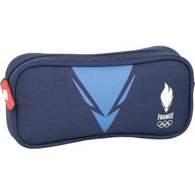 3020120191874-Trousse rectangulaire Equipe de France Bold - 1 compartiment - bleu - Hamelin--0