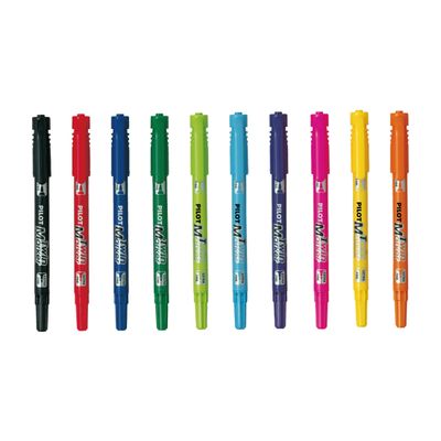 4902505169663-Pilot TWIN MARKER - Marqueur permanent - double pointe fine / extra fine - violet--1