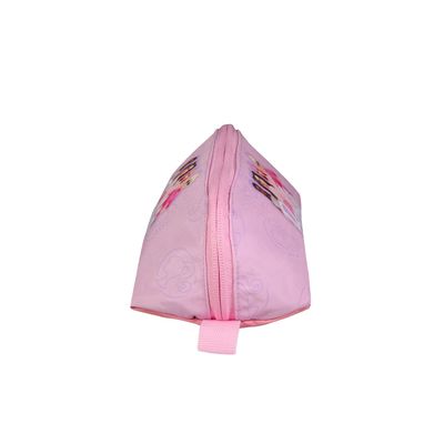 3666311022567-Trousse triangulaire Barbie réversible - 1 compartiment - rose - Bagtrotter--1
