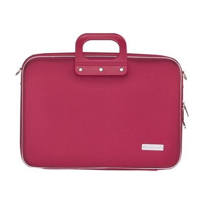 8051406337247-Bombata Business Nylon - Sacoche pour ordinateur portable 15,6" - rouge-Arrière-1