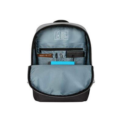 5051794040555-Targus Commuter Sagano EcoSmart - Sac à dos pour ordinateur portable 15,6" - noir/gris-Avant-13
