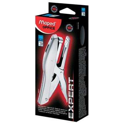 2012346001779-Maped - Pince agrafeuse Expert N°10 - capacité de 20 feuilles - agrafes n°10--0
