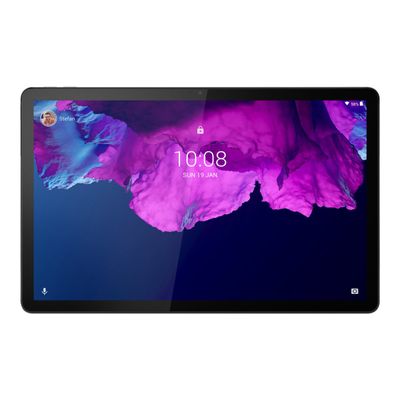 0195235850961-Lenovo Tab P11 ZA7S - tablette 11" - 128 Go - gris ardoise-Avant-0