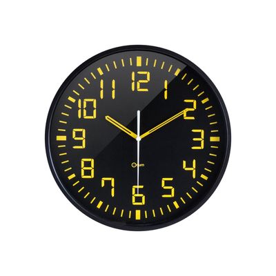 3661474110236-Orium - Horloge - quartz - noir-Avant-0