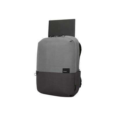 5051794040555-Targus Commuter Sagano EcoSmart - Sac à dos pour ordinateur portable 15,6" - noir/gris-Angle droit-0