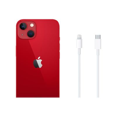 0194252707906-Apple iPhone 13 - Smartphone - 5G - 4/128 Go - rouge-Gros plan-4