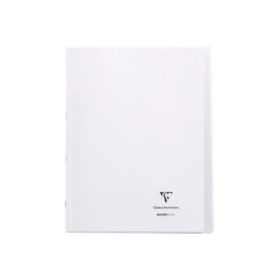 3037929846201-Clairefontaine Koverbook - Cahier polypro 24 x 32 cm - 48 pages - petits carreaux (5x5 mm) - trans-Avant-0