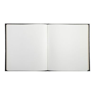 3130630009511-Exacompta Palmyre - Livre d'or 21 x 19 cm - 140 pages - noir-Avant-5