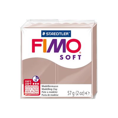 4007817035573-Pâte Fimo Soft -  taupe - 57G-Angle droit-0