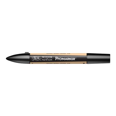 884955042205-ProMarker - Marqueur double pointe - safran-Angle gauche-1