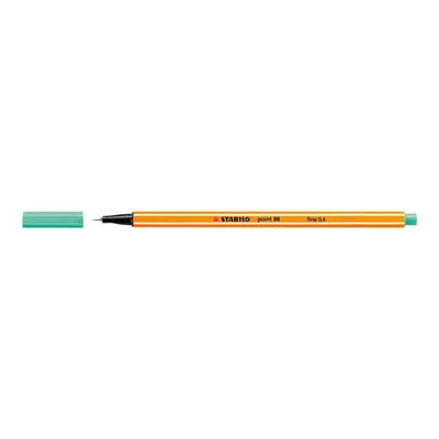 4006381574600-STABILO point 88 - Feutre fin - 0.4 mm - vert eucalyptus-Angle gauche-0
