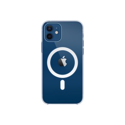 0194252169575-Apple - coque de protection avec MagSafe pour iPhone 12/12 Pro - transparent-Arrière-0