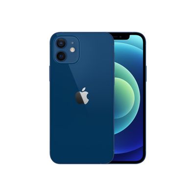 3701083041535-Apple iphone 12 - smartphone reconditionné grade A - 5G - 64 Go - bleu-Multi-angle-3