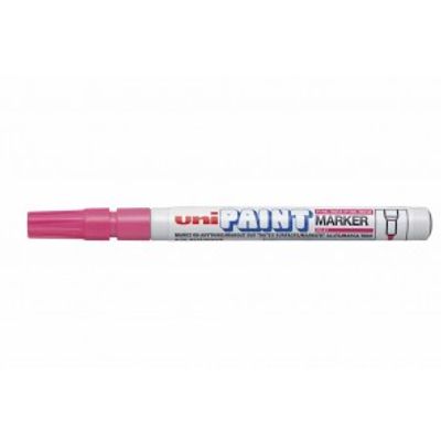 4902778558683-UNI PAINT PX - Marqueur permanent - pointe fine - rose--0